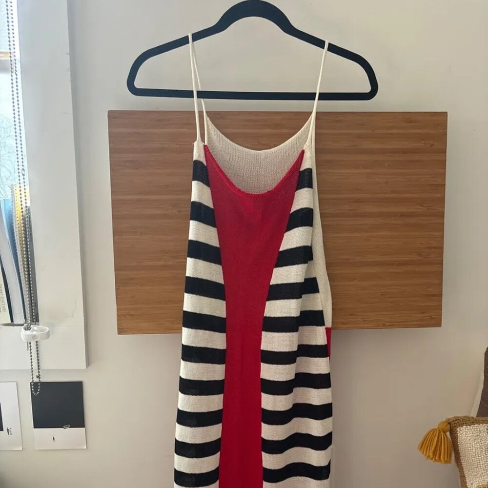 ECKHAUS LATTA  Striped knit dress - Picture 5 of 5